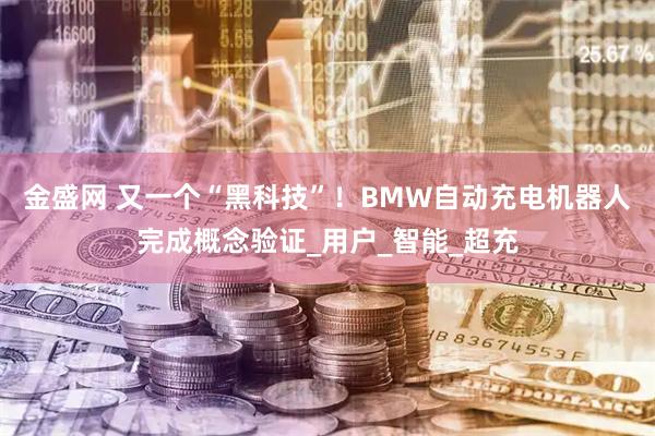 金盛网 又一个“黑科技”！BMW自动充电机器人完成概念验证_用户_智能_超充