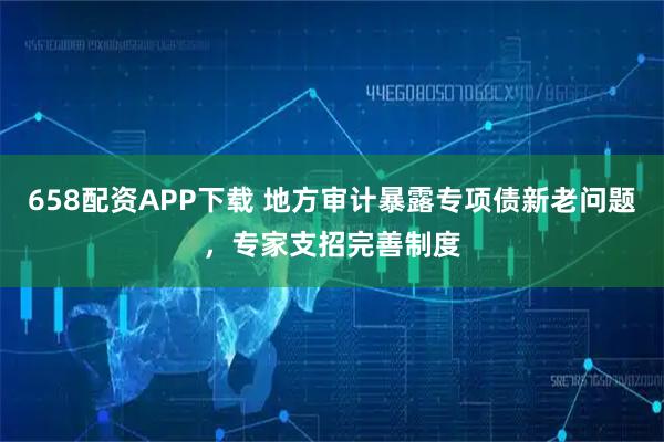 658配资APP下载 地方审计暴露专项债新老问题，专家支招完善制度